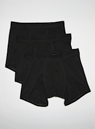 SNIPES, 3 PACK - Black Tape  Briefs Boxershorts, black, Image 1 of 2