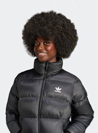adidas Originals, adicolor Short Puffer Jacket, zwart, Afbeelding 3 van 5
