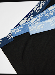 SNIPES, 3 PACK - Contrast Tape  Briefs Boxershorts, black, Image 2 of 2