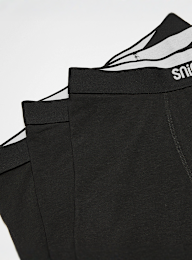 SNIPES, 3 PACK - Black Tape  Briefs Boxershorts, black, Image 2 of 2