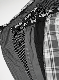 SNIPES, 5 PACK - Black Tape  Woven Boxershorts, grey, Image 2 of 2