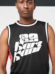 Karl Kani, Signature Colorblock Basketball Jersey, black, Image 3 of 7