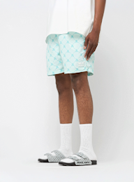 Karl Kani, Retro Swim Shorts, turquoise, Image 1 of 4
