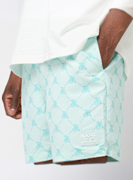 Karl Kani, Retro Swim Shorts, turkusowy, Obraz 3 z 4