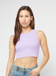 Karl Kani, Small Signature Essential Racer Rib Top, purple, Image 1 of 4
