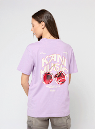 Karl Kani, Signature Cherry Print Oversized T-Shirt, purple, Image 1 of 5