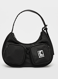 Karl Kani, Og Kani Outerpocket Shoulder Bag, black, Image 1 of 5