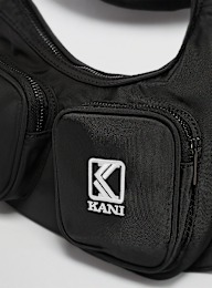 Karl Kani, Og Kani Outerpocket Shoulder Bag, black, Image 5 of 5