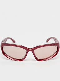 Karl Kani, Retro Oval Shaped Sunglasses, rood, Afbeelding 1 van 4