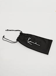 Karl Kani, Retro Oval Shaped Sunglasses, black, Image 4 of 4