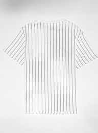 Karl Kani, Small Signature Essential Pinstripe Tee Junior, biały, Obraz 2 z 3