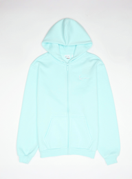 Karl Kani, Varsity Palm Print Zip Hoodie Junior, turquoise, Image 2 of 5