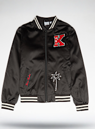 Karl Kani, Satin Bowlingjacket, black, Image 1 of 5