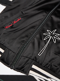 Karl Kani, Satin Bowlingjacket, black, Image 4 of 5