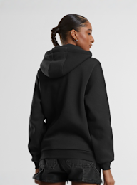 Urban Classics, Fluffy Hoody, zwart, Afbeelding 2 van 5