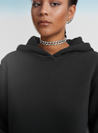 Urban Classics, Fluffy Hoody, zwart, Afbeelding 3 van 5