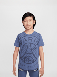 Nike, PSG Shortsleeve Print Tee, blue, Image 1 of 5