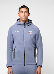 Nike, Paris Saint-Germain Tech Fleece Windrunner, blue, Image 1 of 5