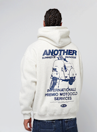 Another Cotton Lab, Summer in Paradise Oversized Hoodie, grey, Image 1 of 5