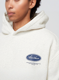 Another Cotton Lab, Summer in Paradise Oversized Hoodie, grey, Image 3 of 5