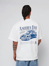 Another Cotton Lab, Another Day Oversized T-Shirt, white, Image 1 of 5