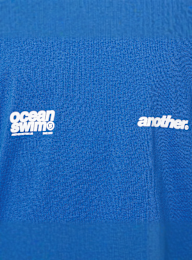 Another Cotton Lab, Ocean Swim Oversized T-Shirt, blue, Image 3 of 5