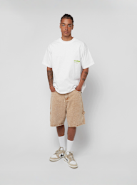 Another Cotton Lab, El Paraiso Oversized T-Shirt, white, Image 5 of 5