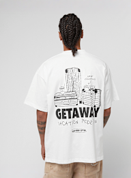 Another Cotton Lab, Getaway Oversized Tshirt, white, Image 1 of 5