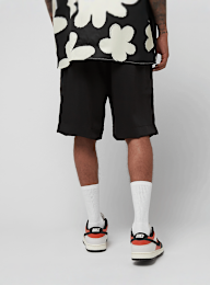 Another Cotton Lab, Double Pleated Shorts, black, Image 2 of 5