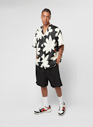 Another Cotton Lab, Double Pleated Shorts, black, Image 5 of 5