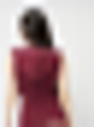 Felicious, Cropped Zip Hoodie Top, red, Image 2 of 4