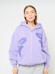 Felicious, Butterfly Zip Hoodie, purple, Image 1 of 6