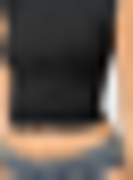 Urban Classics, Ladies Cropped Wrapped Top, black, Image 3 of 4