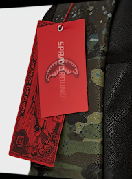 SPRAYGROUND, CAMO SPLASH DLXSV BACKPACK camouflage, camouflage, Image 9 of 9