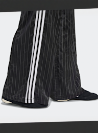adidas Originals, Wide-Leg Broek met 3 Strepen, zwart, Afbeelding 4 van 5