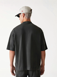 New Era, NBA Chicago Bulls Washed Tee, black, Image 2 of 4