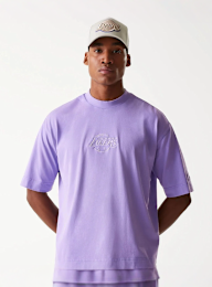 New Era, NBA Los Angeles Lakers Washed T-Shirt, purple, Image 1 of 4