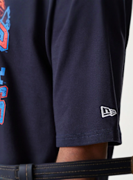New Era, MLB Los Angeles Dodgers World Series Oversized Tee, blue, Image 4 of 4