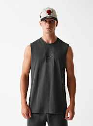 New Era, NBA Chicago Bulls Washed Tanktop, grey, Image 1 of 5