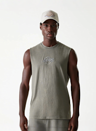 New Era, NBA Los Angeles Lakers Washed Tanktop, grey, Image 1 of 5