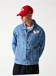 New Era, NFL Denim Jacket Kansas City Chiefs, blue, Image 1 of 6