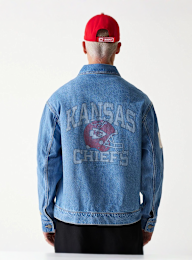 New Era, NFL Denim Jacket Kansas City Chiefs, blue, Image 2 of 6