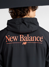 New Balance, REIMAGINED WOVEN GRAPHIC JACKET graphite, black, Image 6 of 6