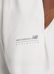 New Balance, Linear Graphic Fleece Pants, wit, Afbeelding 2 van 4