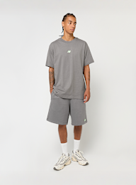 New Balance, French Terry Shorts, grey, Image 5 of 5
