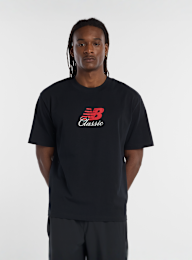 New Balance, Hoops Classic Graphic T-Shirt, black, Image 2 of 4