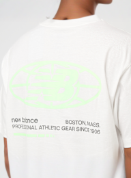 New Balance, Back Print Graphic Tee, white, Image 4 of 5