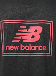 New Balance, Woven Label T-Shirt, black, Image 4 of 5