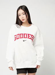 Nike, Sportswear Phoenix Fleece Oversize Sweatshirt, wit, Afbeelding 1 van 4