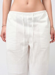 Decibel, Woven Relaxed Pants, white, Image 3 of 4